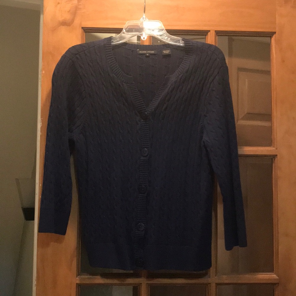 Navy Jeanne Pierre Sweater